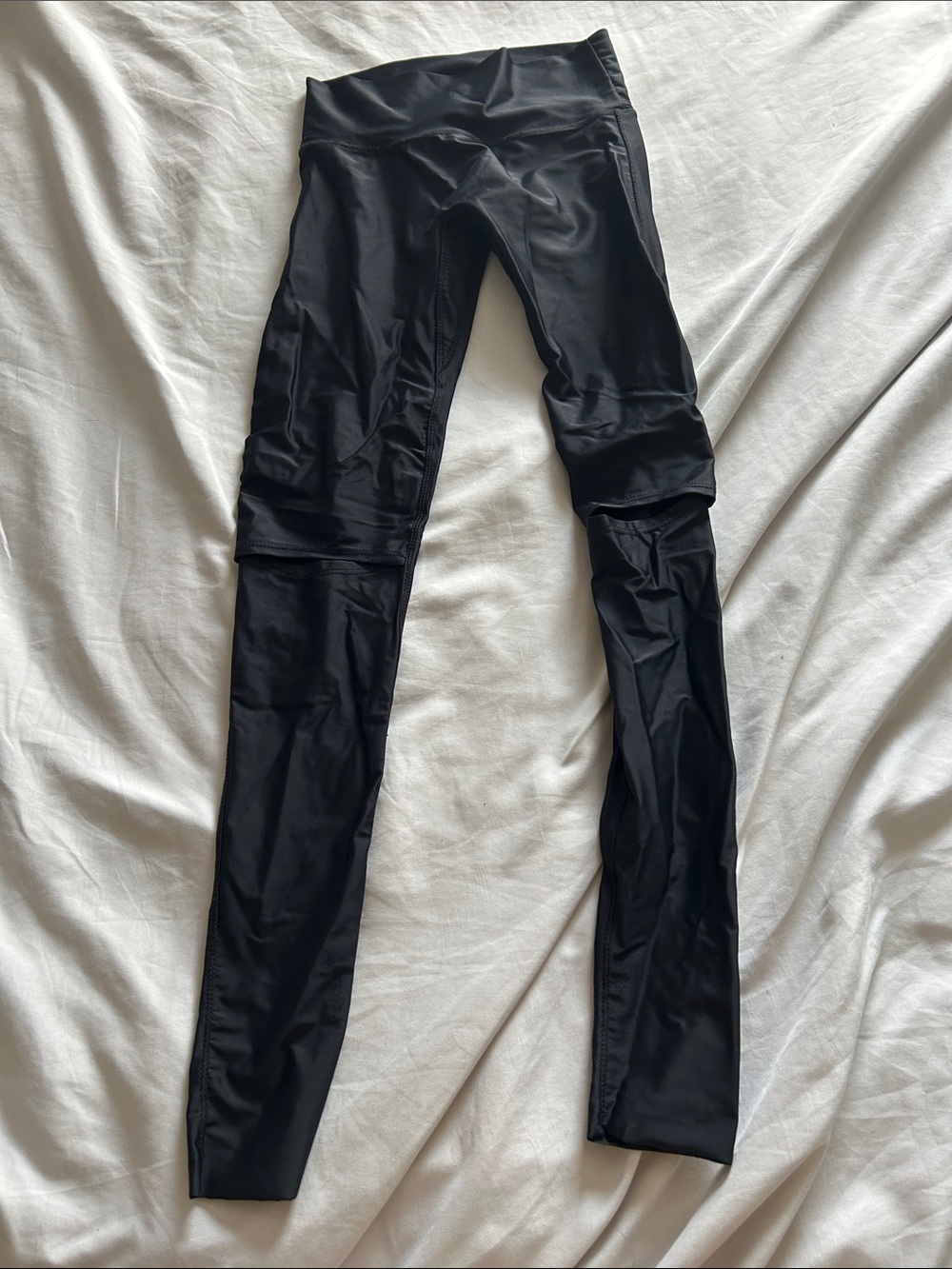 Women's High-Waist Black Leggings